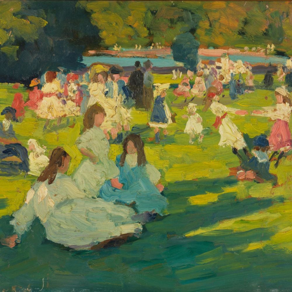 Ethel Carrick, Esquisse en Australie (Sketch in Australia) 1908, National Gallery of Australia, Kamberri/Canberra, purchased 2023